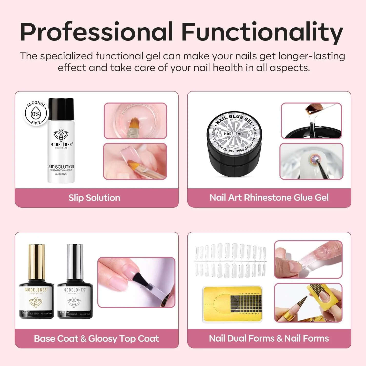 Poly Gel Nail Extension Kit - 32 Colors - Limited Edition - Image 8