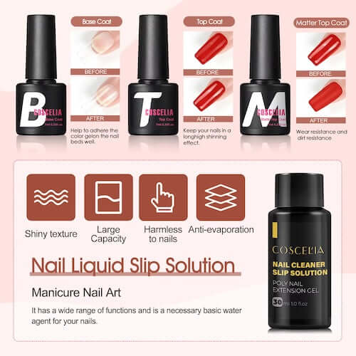 Poly Gel Nail Extension Kit - 32 Colors - Limited Edition - Image 9